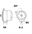 Alternator IA1078 OEM PN 11203405